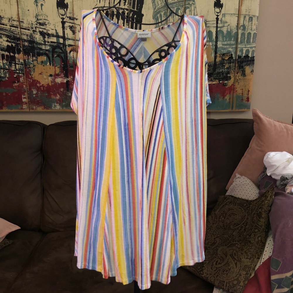 Avenue Striped Tee